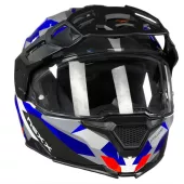 Helma na moto Nexx X.Vilijord Taiga white/blue