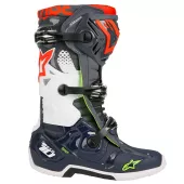 Motokrosové topánky Alpinestars Tech 10 gray / blue / red