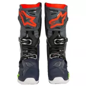 Motokrosové topánky Alpinestars Tech 10 gray / blue / red