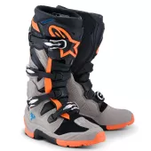 Motokrosové topánky Alpinestars Tech 7 black/grey/orange