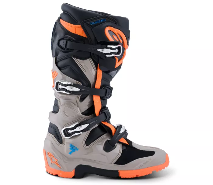 Motokrosové topánky Alpinestars Tech 7 black/grey/orange