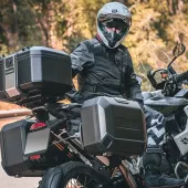 Vrchný hliníkový kufor na motorku SHAD Shad Terra D0TR55100B TR55
