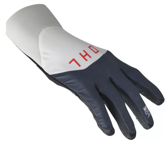 Motokrosové rukavice Thor Agile Rival midnight/grey vel. XL