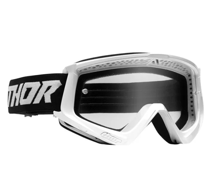 Motokrosové okuliare Thor Combat white/black