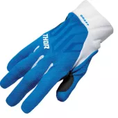 Motokrosové rukavice Thor Draft blue/white