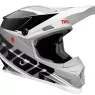 Motokrosová prilba Thor Sector Fader Ece helma black/white