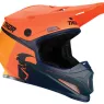 Motokrosová prilba Thor Sector Fader Ece helma orange/magenta