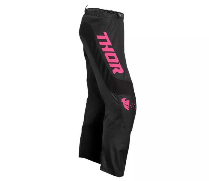Motokrosové nohavice dámske Thor Sector Minimal black/flo pink veľ. 9/10