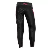 Motokrosové nohavice dámske Thor Sector Minimal black/flo pink veľ. 9/10