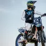 Motokrosové nohavice Thor Prime Pro Cast kalhoty white/midnight