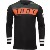 Motokrosový dres Thor Prime Status dres black/camo