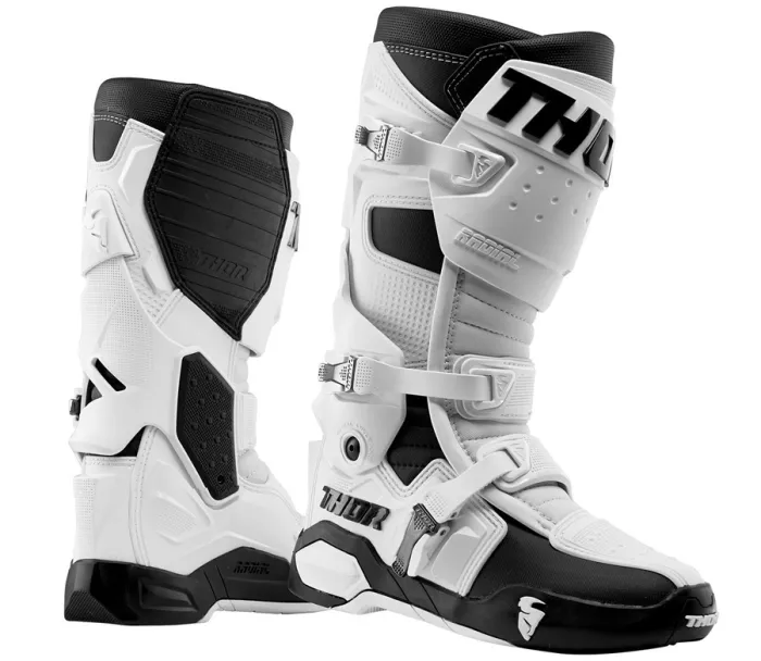 Motokrosové topánky Thor Radial boots white veľ. 10
