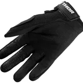 Detské motokrosové rukavice Thor Sector black veľ. M
