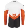 Motokrosový dres Thor Sector Chev dres charcoal/red orange