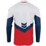 Motokrosový dres Thor Sector Chev dres red/navy