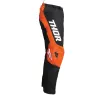 Detské motokrosové nohavice Thor Youth Sector Chev nohavice charcoal / red orange