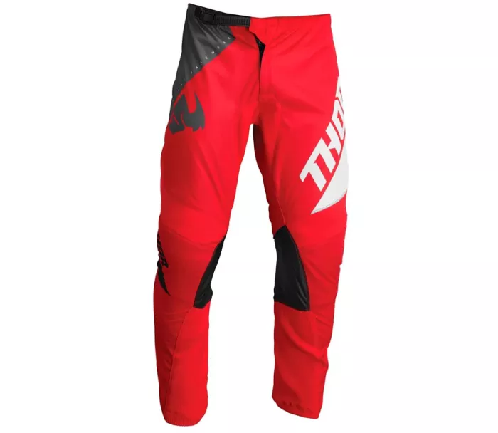 Detské motokrosové nohavice Thor Sector Edge red/white veľ. 22