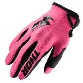 Dámské motokrosové rukavice Thor Sector pink vel. XL