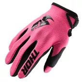 Dámské motokrosové rukavice Thor Sector pink