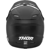 Detská motokrosová helma Thor Youth Sector Racer & Solid helma black