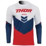 Detský motokrosový dres Thor Youth Sector Chev dres red / navy
