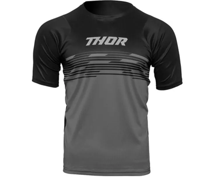 Dres Thor Assist Shiver MTB dres krátký rukáv black/gray vel. M