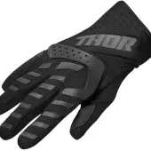 Detské motokrosové rukavice Thor Youth Spectrum black veľ. XS