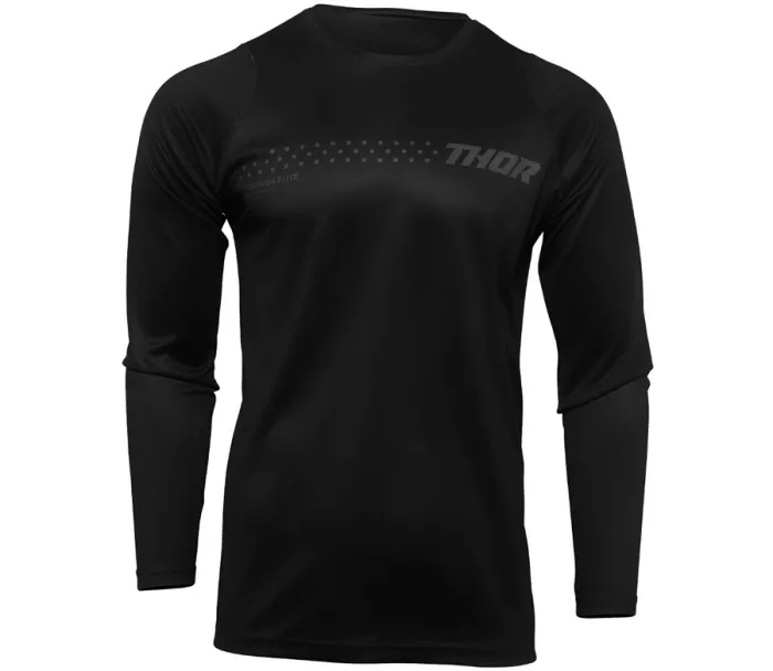 Detský motokrosový dres Thor Youth Sector Minimal dres black vel. XL
