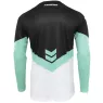 Detský motokrosový dres Thor Youth Sector Chev dres black/mint
