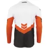 Detský motokrosový dres Thor Youth Sector Chev dres charcoal / red orange