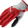 Detské motokrosové rukavice Thor Youth Spectrum rukavice red / gray