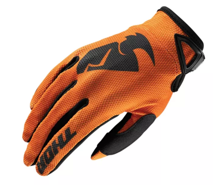 Dětské motokrosové rukavice Thor Youth Sector orange vel. L
