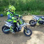 Detské motokrosové topánky XRC MX Move junior black