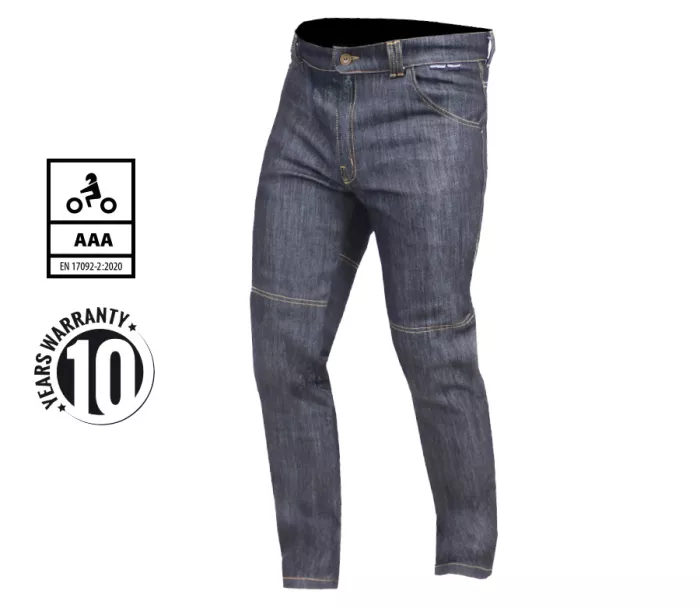 Trilobite Ton-up 2.0 doublelayer AAA men long dark blue slim fit jeans (Prodloužená verze)
