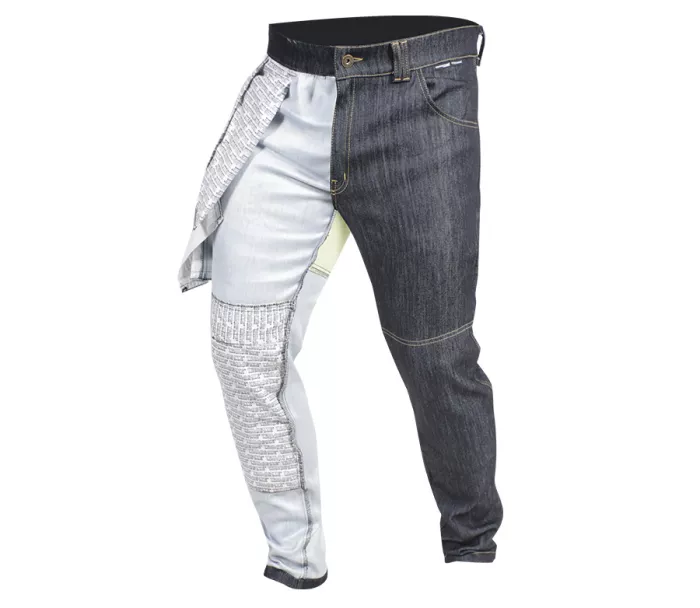 Trilobite Ton-up 2.0 doublelayer AAA men long dark blue slim fit jeans (Prodloužená verze)