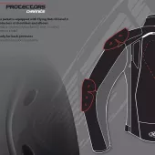 XRC Totter 2.0 WTP ladies sport jacket black L