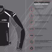 XRC Totter 2.0 WTP ladies sport jacket black L