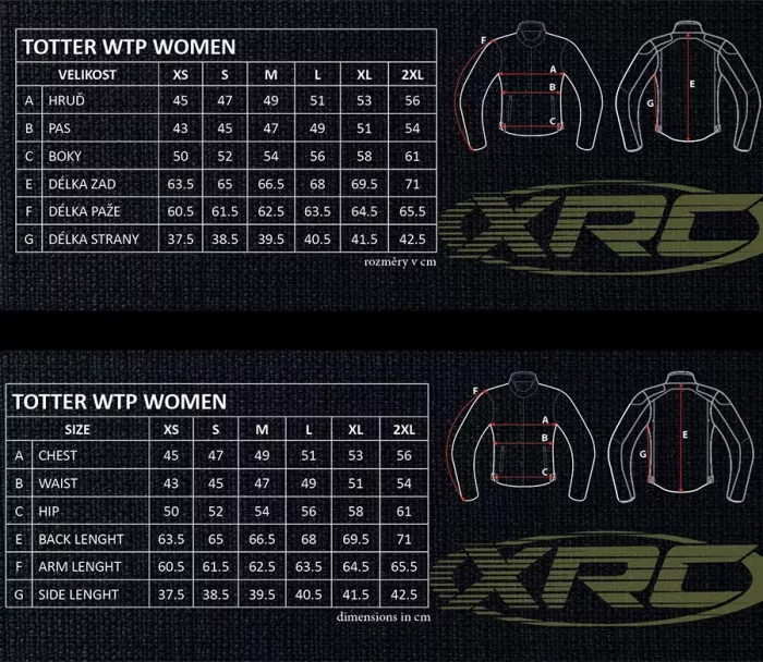 XRC Totter 2.0 WTP ladies sport jacket black L