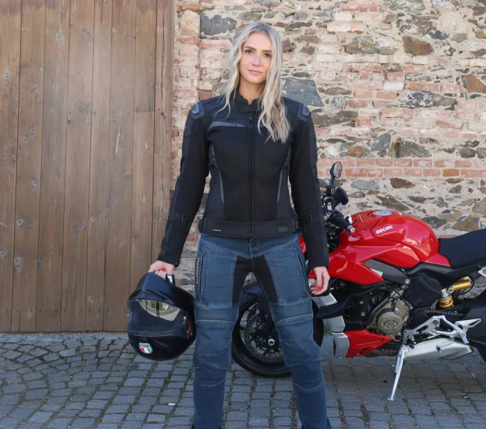 Dámska bunda XRC TOURER AIR HLT Tech Air ready black/grey