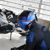 Pánska bunda XRC TOURER AIR HLT Tech Air ready black/blue