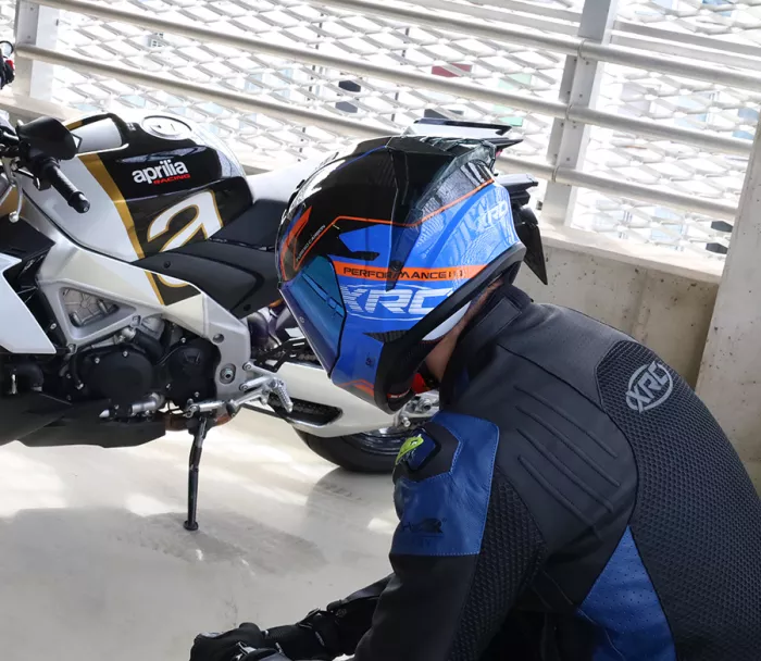 Pánska bunda XRC TOURER AIR HLT Tech Air ready black/blue