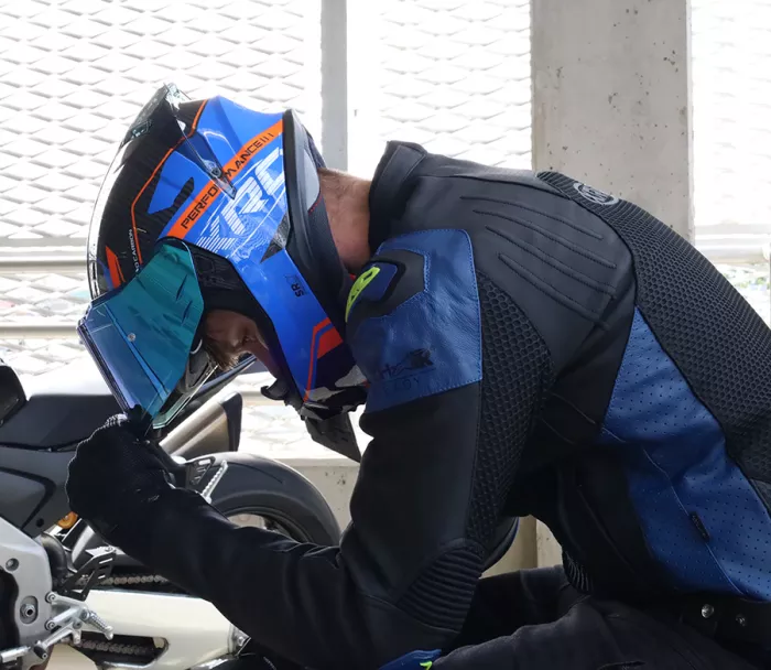 Pánska bunda XRC TOURER AIR HLT Tech Air ready black/blue