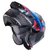 Výklopná helma Caberg Tourmax X Sarabe matt gun metal/black/BMW colors