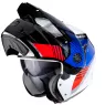 Helma na motorku Caberg TOURMAX TITAN white/blue/red