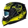 Helma na motorku NEXX SX.100 Toxic neon yellow