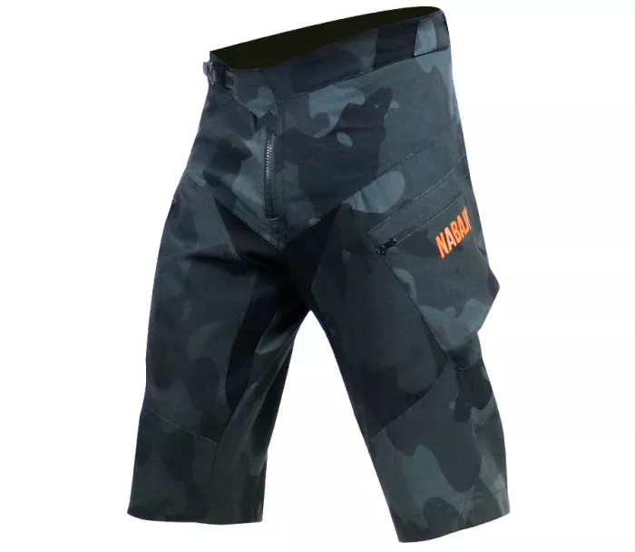 Nabajk Trautenberk men shorts black camo/orange 32