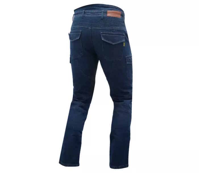 Kevlarové džínsy na moto Trilobite Acid Scrambler dark blue veľ. 32