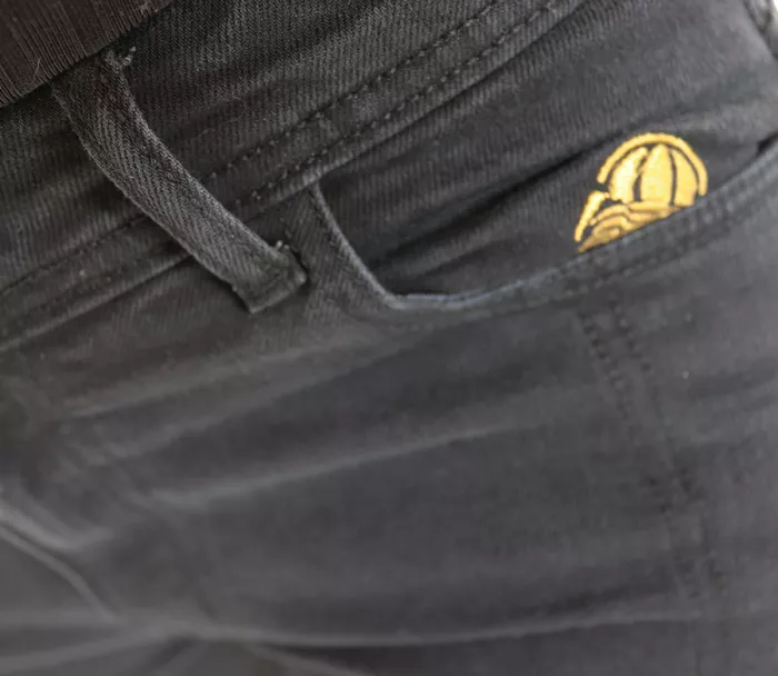 Dámské kevlarové džíny na moto Trilobite Micas Urban ladies jeans black vel. 38