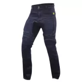 Kevlarové džínsy na motorku Trilobite Parado dark blue SLIM Predĺžená verzia