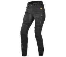 Dámske kevlarové rifle na moto Trilobite 661 Parado slim fit black level 2